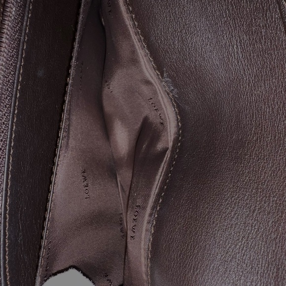 LOEWE Red Leather Bifold Wallet - Picture 9 of 11